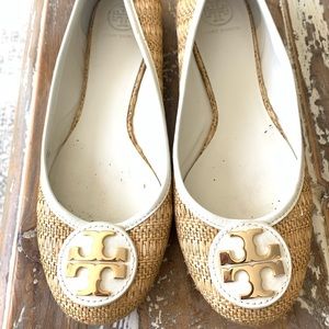 Tory Burch Weave Flat - Like New!